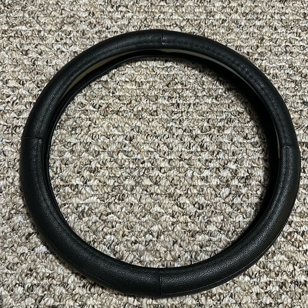 Universal Steering Wheel Cover - Synthetic Leather